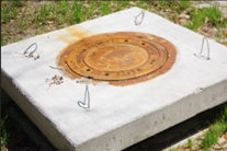Multiple types of newly installed drainage infrastructure address the restricted flow path between the project area and Shot Pouch Branch, allowing stormwater to quickly flow out of residential and commercial areas.