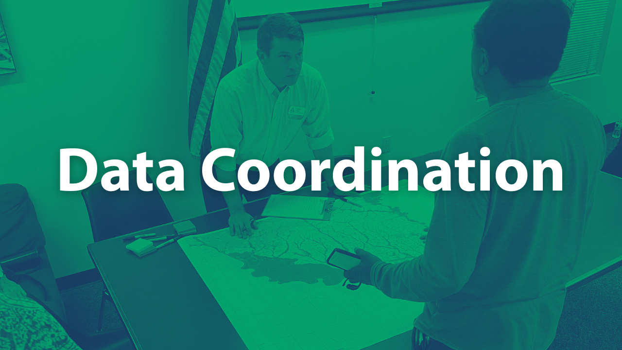 Button Labeled "Data Coordination