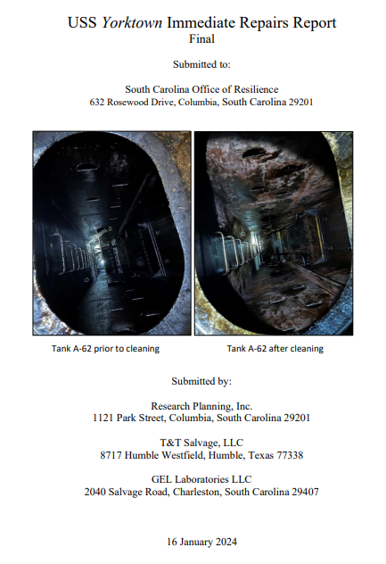 Report cover for Immediate Repairs Report